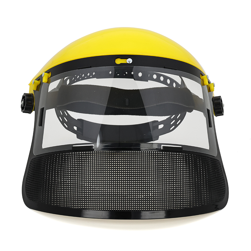 Clear-View PET+Mesh Plastic Faceshield Clear-View PET+Mesh Plastic Faceshield