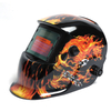  Skull Flames Color Decal Auto-darkening Welding Helmet with Headgear Knob