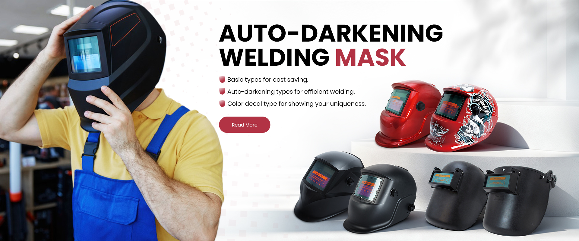 Auto-darkening Welding Mask for Safety