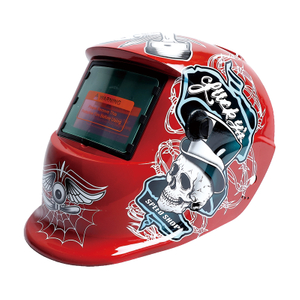 Blue Eagle Color Decal Auto-darkening Welding Helmet with Headgear Knob